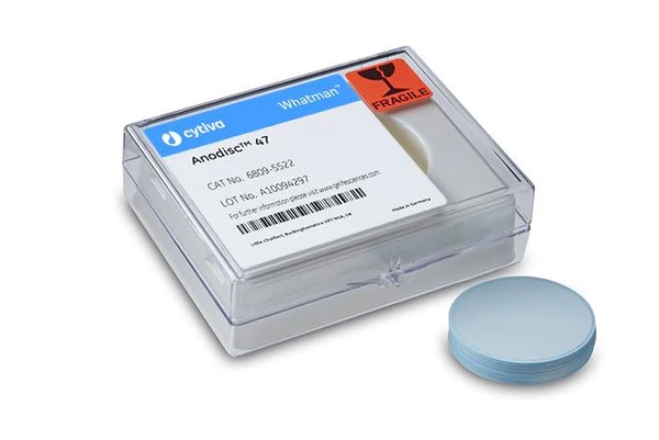 [7604787] Membrane filter, Whatman Anodisc, Anopore, Ø47, 0,02 µm, 50 pcs