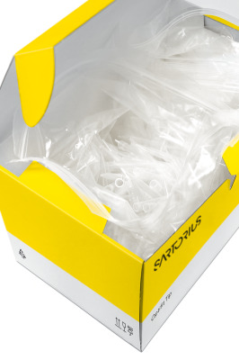 Optifit-Pipette tips, Sartorius, 1000-5000 µL, length 150,0 mm, bag, 100 pcs.