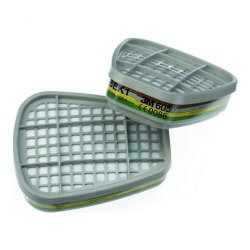 [7620305] Gas-, vapour filter, 3M 6059, ABEK1, cartridge, bajonet, multigas