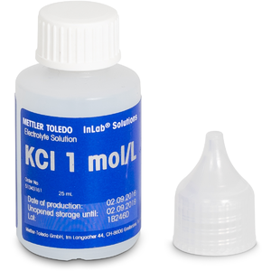 Electrolyte, Mettler-Toledo, KCl, 1M, 25 mL