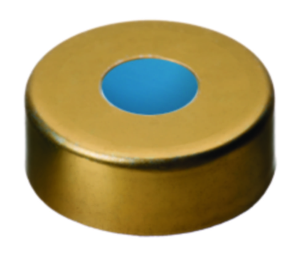 [7850010] Crimp seals, LLG, N 20, magnetic steel, gold, silicone/PTFE 45 A