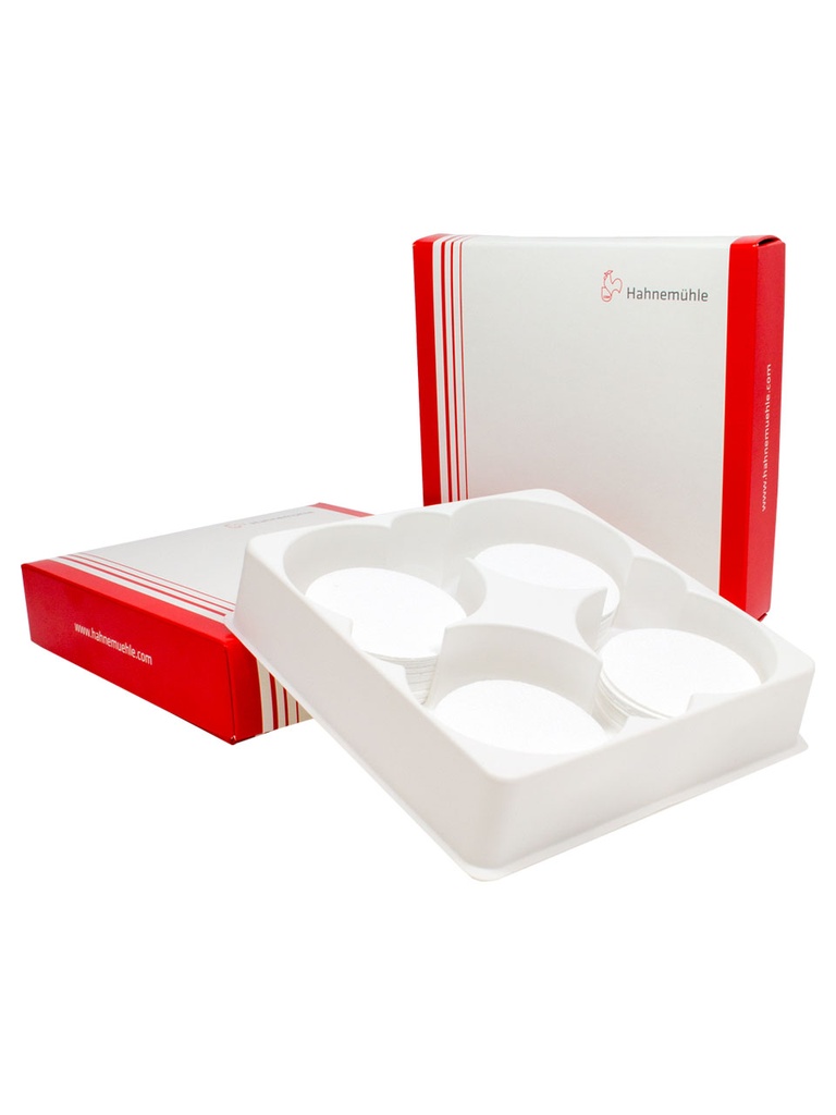 Filter circles, quartz, Hahnemühle QFH, Ø47 mm, 0,3 µm, 50 pcs