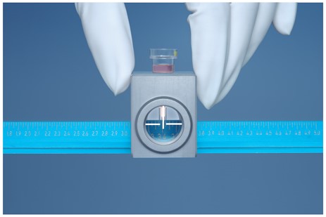 [87010] Ruler, "easy read" measuring device with scale for PCV tubes, TPP