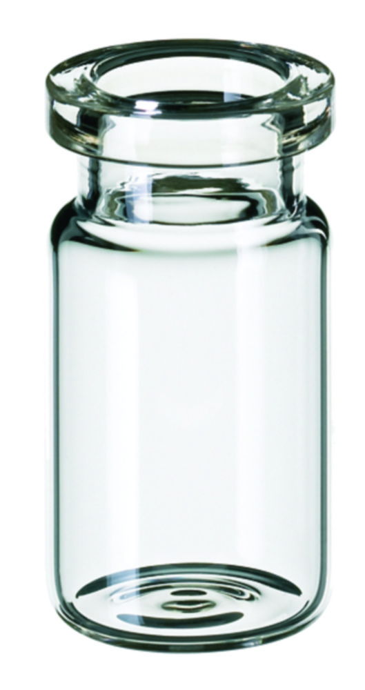 [9003425] Headspace vials w. crimp neck, LLG, N 20 crimp, flat bottom, 5 mL, clear