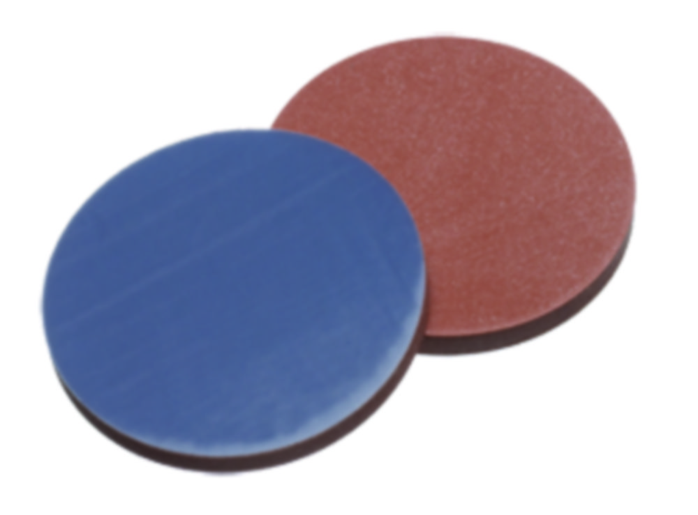 [9003536] Septa, LLG, for N 13 screw caps, butyl(red)/PTFE(grey) 55 A