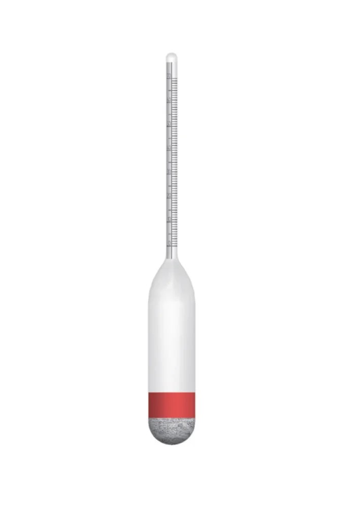 [9004168] Density hydrometer, GECO Gering, wo. thermometer, 1.660 - 1.720 g/cm³