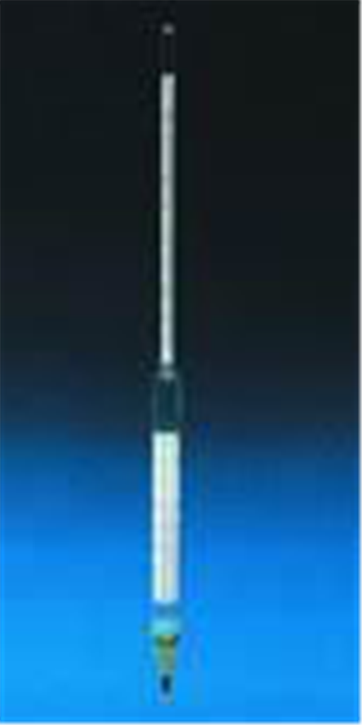 Hydrometers, mineral oil, Meas uring range 0.890