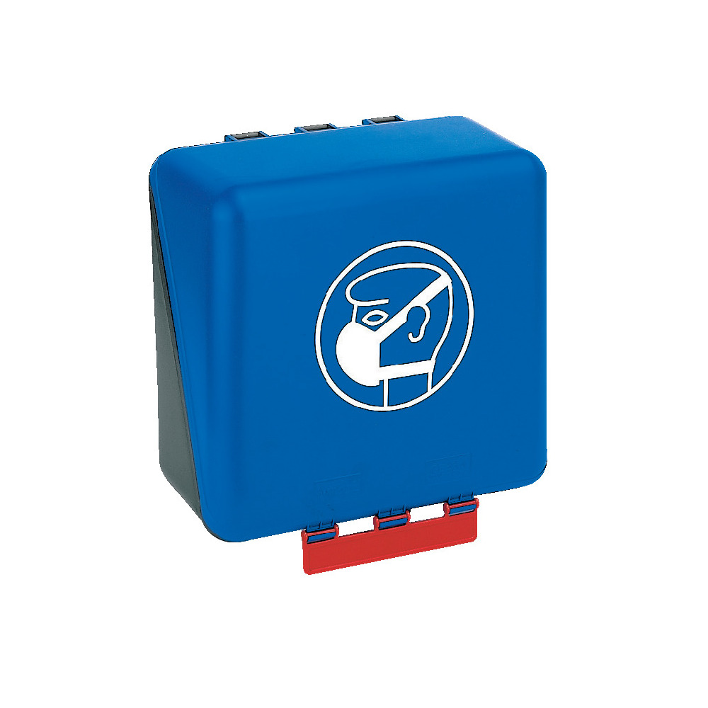 [9005506] Storage box, Gebra SecuBox Midi, 23,6 x 22,5 x 12,5cm, blue