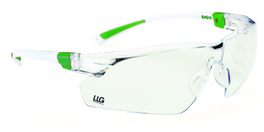 [9006007] Safety glasses, LLG Lady ,white/green frame