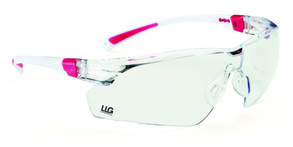 [9006008] Safety glasses, LLG Lady ,white/pink frame