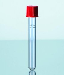 [9010014] Culture tubes 16x150mm, with thread and cap, DURAN