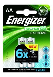 [9012945] Energizer R2U Extreme Accu HR6 AA Mignon, 2300 mAh