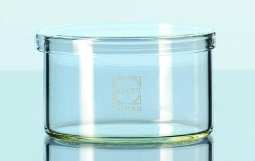 [9033029] Jars, low form, crystallizing, with drop-on lid,