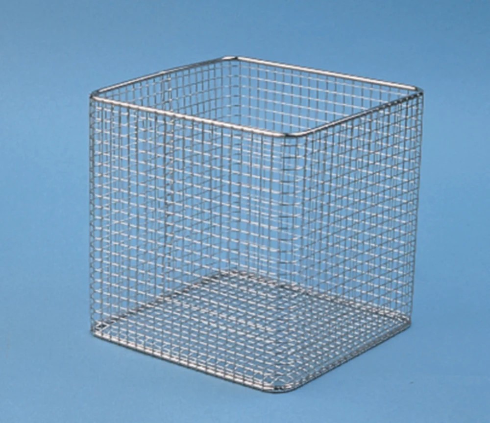 Baskets, stainless steel wire, polished, Width 20