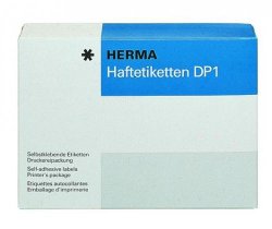 Self-adhesive labels, Width 53 mm, Length 34 mm