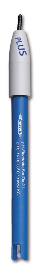pH electrode, WTW SenTix 22, plastic, gel, BNC 1 m