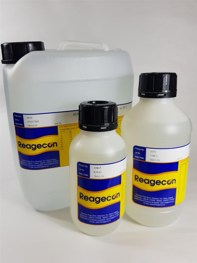 [9040915] Buffer, Reagecon, pH 10,00 ± 0,01, 20 °C, clear, 500 mL