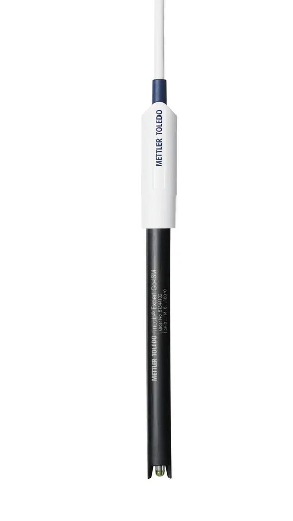 [9041515] pH electrode, Mettler-Toledo InLab Expert Go-ISM-5m, plastic, gel, NTC, BNC/RCA 5 m