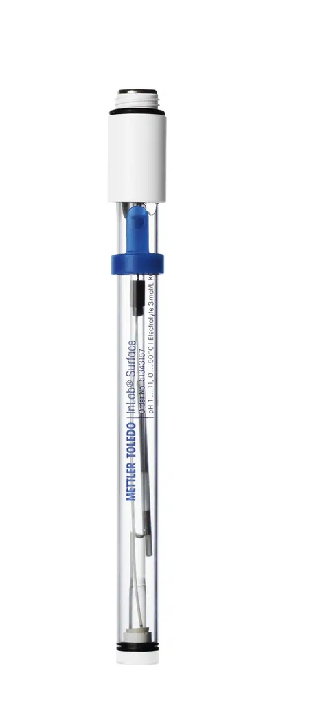 pH electrode, Mettler-Toledo InLab Surface, plastic, S7 wo. cable