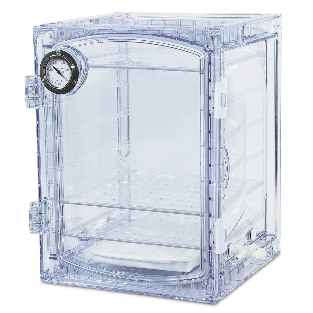 [9042763] LLG-Vacuum desiccator, cubic PC, 420x397x491mm