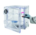 LLG-Vacuum desiccator, cubic PC, 420x397x381mm