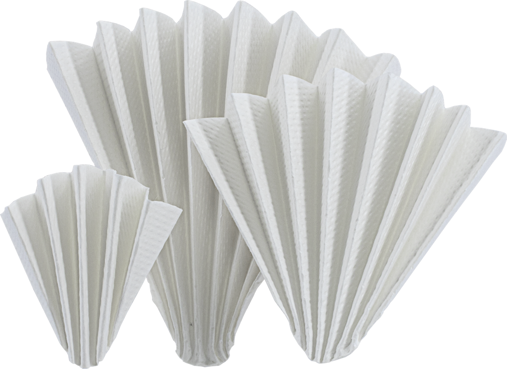 Folded filter, Macherey-Nagel MN 614, qualitative, medium, Ø150 mm, 100 pcs