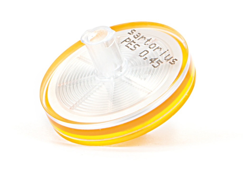 [9049865] Syringe filter, Sartorius Minisart High Flow, PES, Ø28 mm, 0,45 µm, LSO, sterile, 50 pcs