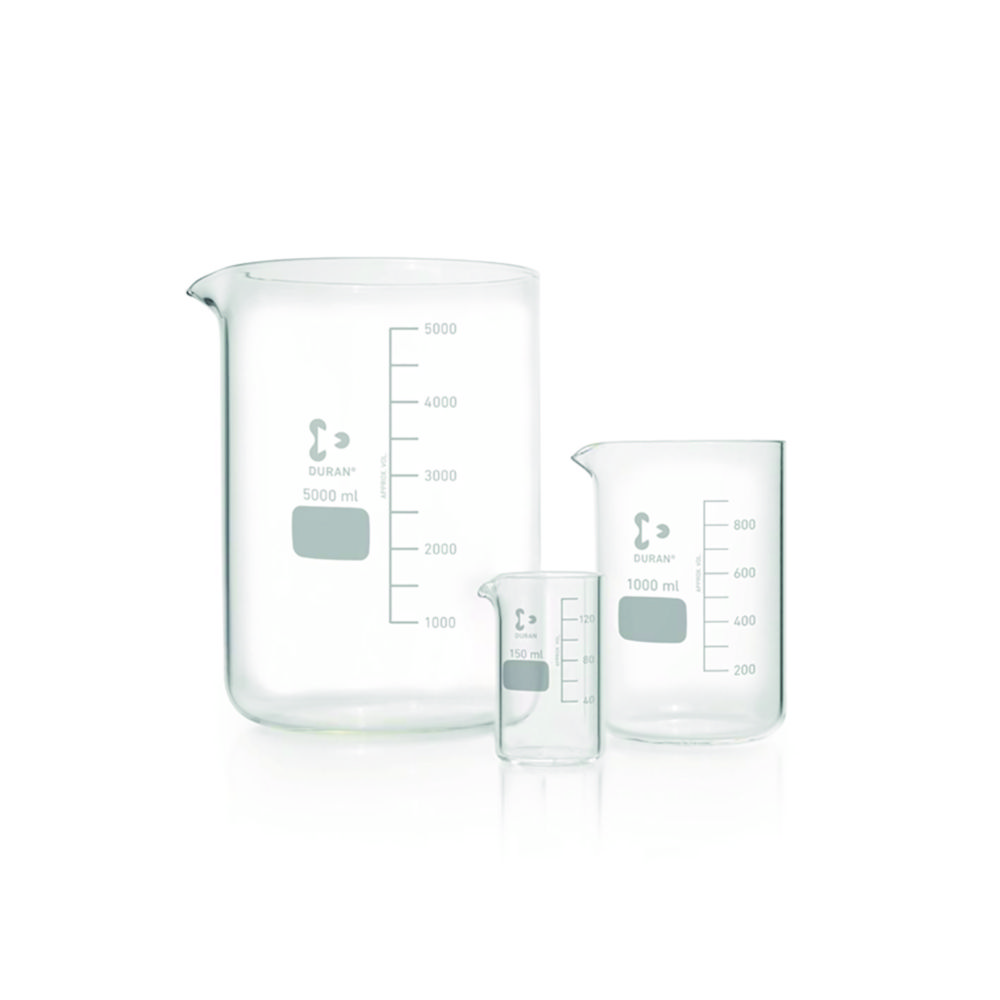 Filter beakers, Duran, heavy w all, Capacity 15000