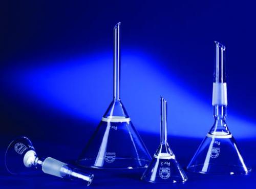 Filter funnel, conical, ROBU VitraPOR, Ø25 mm filter, por. 4, 10-16 µm, 25 mL