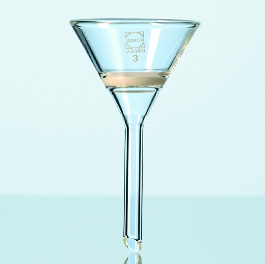 [9052453] Filter funnel, DURAN, conical type 39D, Ø25 mm filter, por. 3, 16-40 µm, 25 mL