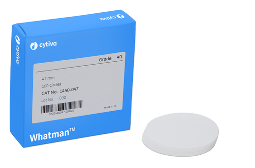 [9056399] Filter circles, Whatman, quantitative, Grade 40, Ø42,5 mm, 8 µm, 100 pcs