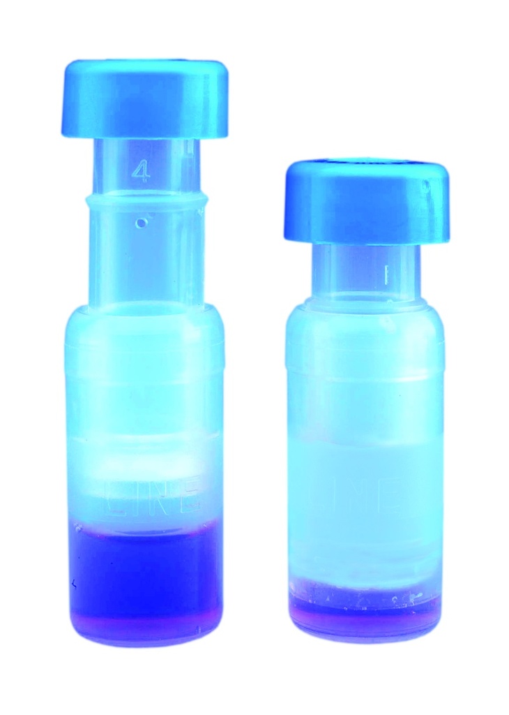 Filter Vial, Whatman Mini-UniPrep, PTFE, 0,45 µm, 100 pcs