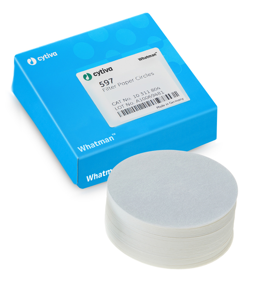 Filter circles, Whatman, qualitative, Grade 597, Ø240 mm, 4-7 µm, 100 pcs