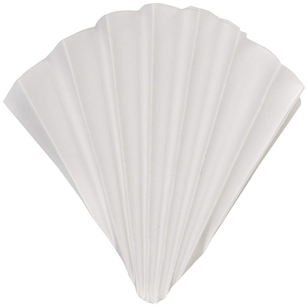[9063107] Folded filter, Whatman, quantitative, Grade 589/3 ½, Blue Ribbon, Ø240 mm, 2 µm, 100 pcs