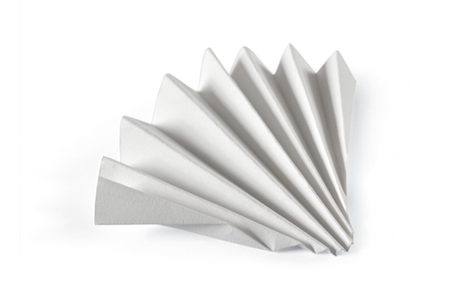 [9063305] Folded filter, Whatman, qualitative, Grade 595 ½, Ø150 mm, 4-7 µm, 100 pcs