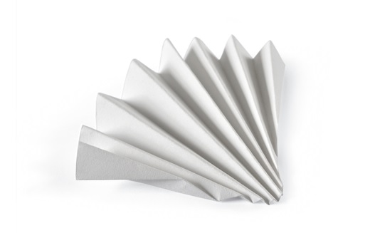 Folded filter, Whatman, qualitative, Grade 597 ½, Ø185 mm, 4-7 µm, 100 pcs
