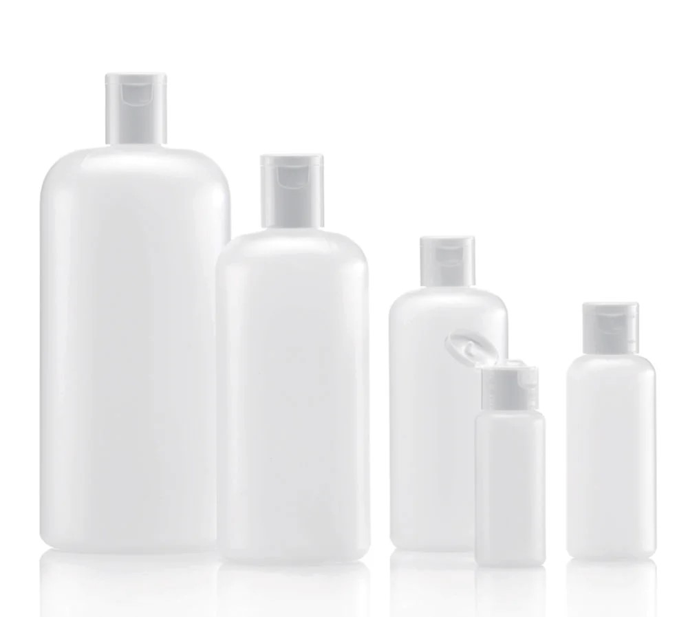 Round Bottles, HDPE, Capacity 250 ml, Dia. 56 mm,