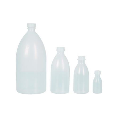 LLG bottle, narrow neck, PE, with screw cap, 1000