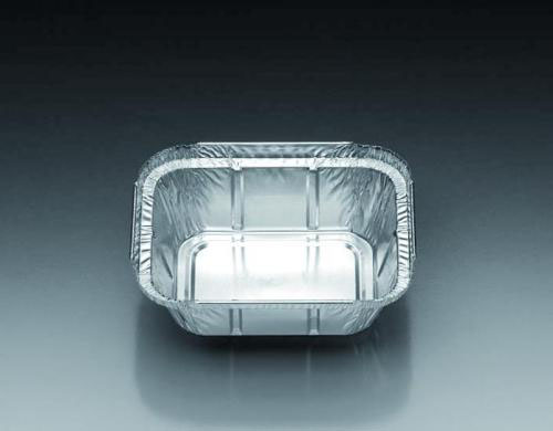 [9106266] Alu bowls 500 ml, square, 29mm high, pack of 60