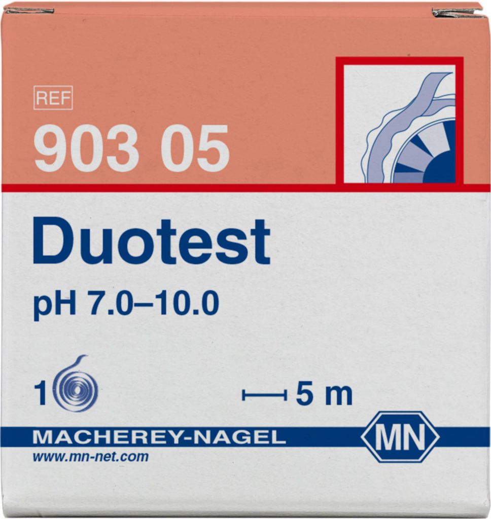 [9130362] pH indicator paper, Macherey-Nagel Duotest, pH 7 - 10, 5 m
