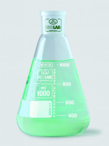 [9141113] Erlenmeyer flask 1000 ml, NS 29/32, Boro 3.3
