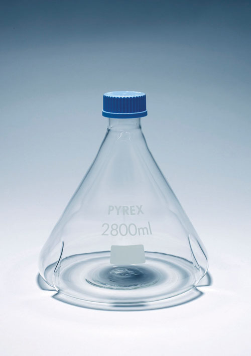 [9141170] Fernbach flask 2800ml with screw-cap, pack of 2