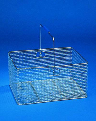 [9143090] Transport baskets, polished st ainless steel wire
