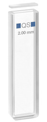 [9144202] Macro-cuvette 100-QS, 2mm thickness quartzglass SU