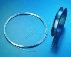 Platinum wire, Platinum-iridiu m 90/10, cm, Dia. 0