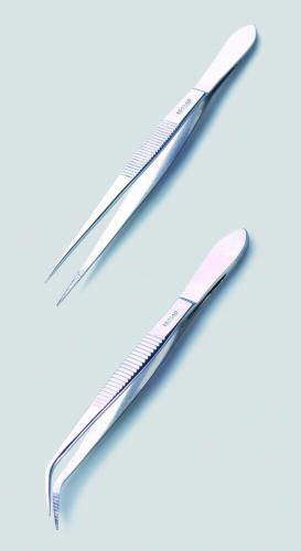 LLG forceps, pointed/straight, 130 mm