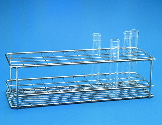 [9193948] Test tube racks, polished stai nless steel wire, A