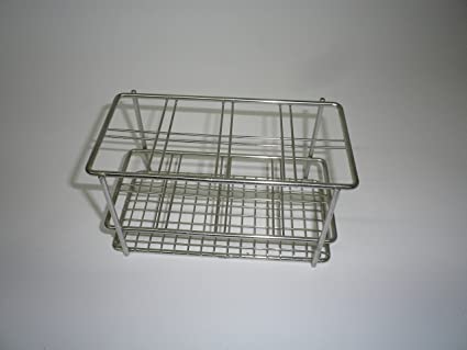 [9193975] Test tube stands,st.steel wire,30x30 mm, 6 x 2 openings