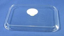 [9200184] Lid 36x26x1,5cm PS, clear for 9200155 + 150