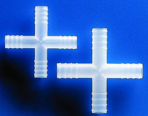X connectors, 4-way, Dia. 15.0 mm, Tubing i.d. 11